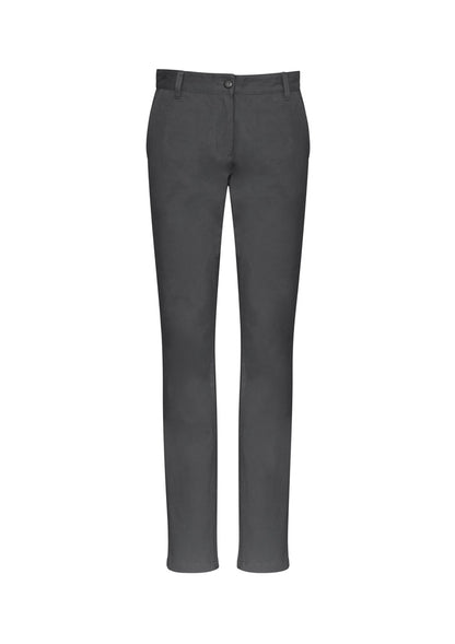 Biz Collection Womens Lawson Chino Pant - Grey