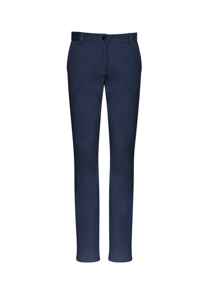 Biz Collection Womens Lawson Chino Pant - Navy