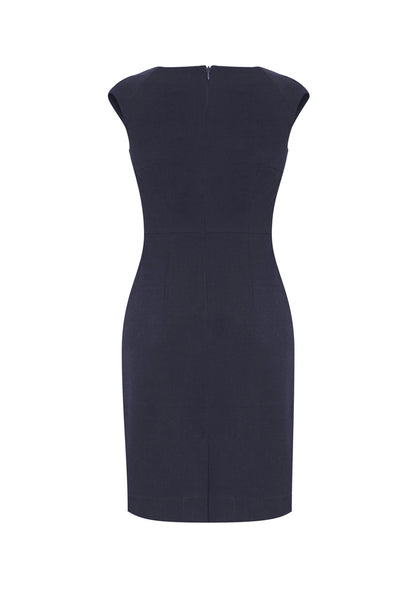 Biz Collection Womens Audrey Dress - Navy