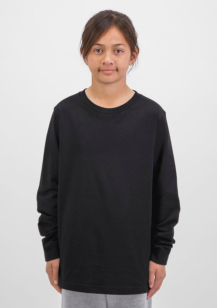Good Mates Kids Basis Long Sleeve Tee - White