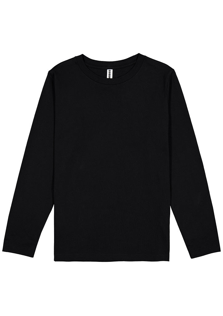 Good Mates Kids Basis Long Sleeve Tee - Black