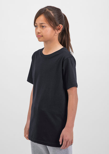 Good Mates Youth Basis Short Sleeve Tee - Black