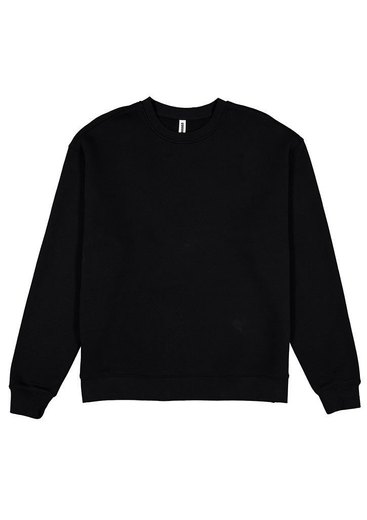 Good Mates Mens Everyday Crew Sweatshirt - Black