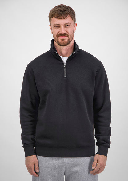 Good Mates Mens Everyday 1/4 Zip - Navy