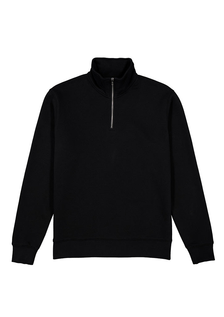 Good Mates Mens Everyday 1/4 Zip - Black