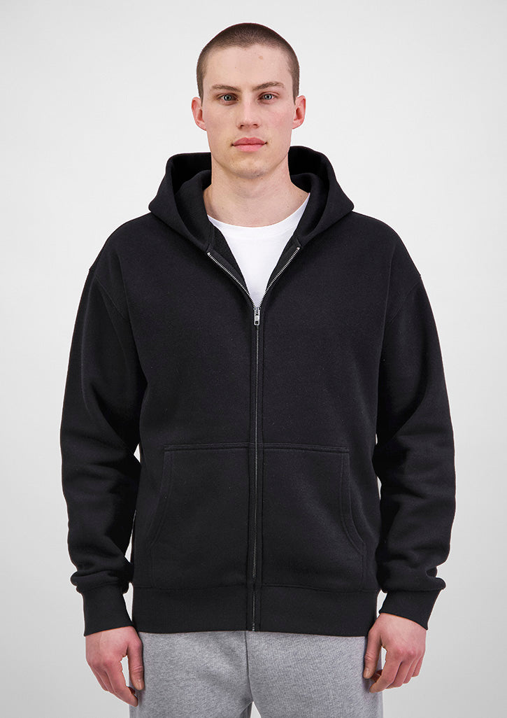 Good Mates Mens Everyday Zip Hoodie - Black