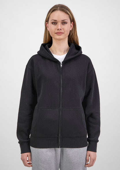 Good Mates Womens Everyday Zip Hoodie - Black