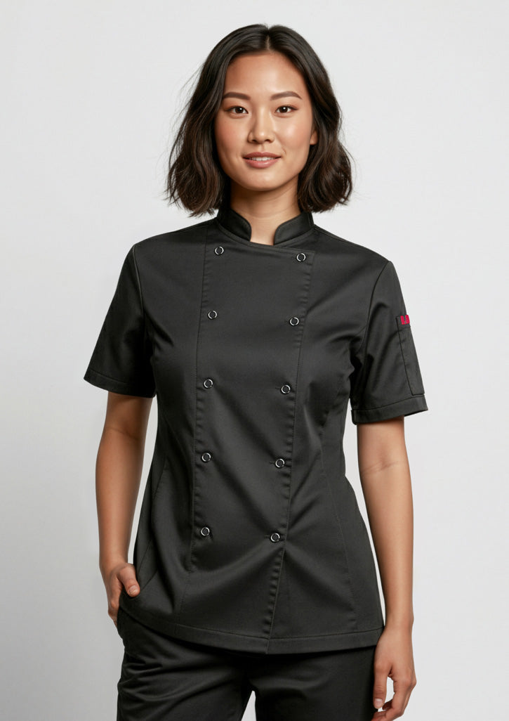 Biz Collection Womens Zest Short Sleeve Jacket - Black