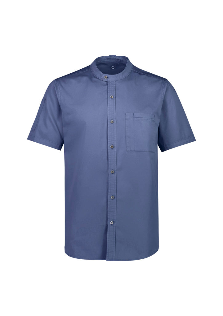 Mens Salsa Short Sleeve Chef Shirt CH329MS