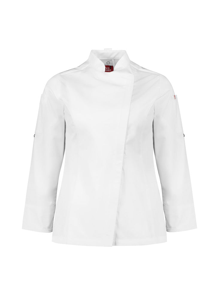 Womens Alfresco Long Sleeve Chef Jacket CH330LL Website links: