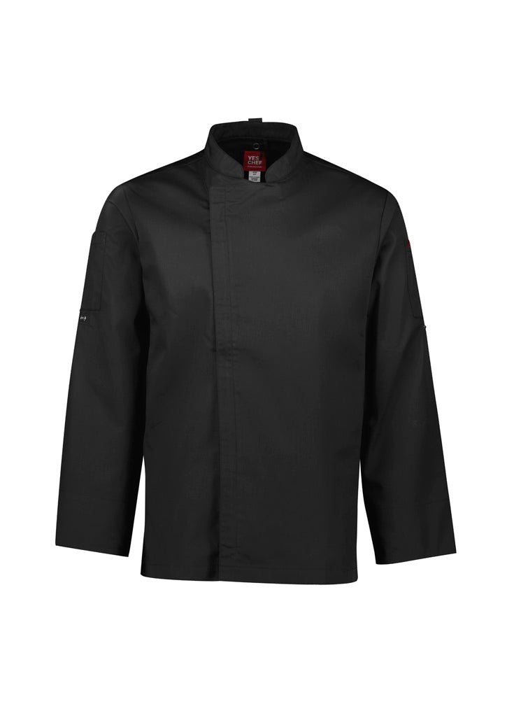 Mens Alfresco Long Sleeve Chef Jacket CH330ML