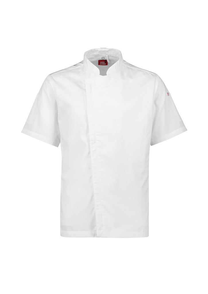Mens Alfresco Short Sleeve Chef Jacket CH330MS