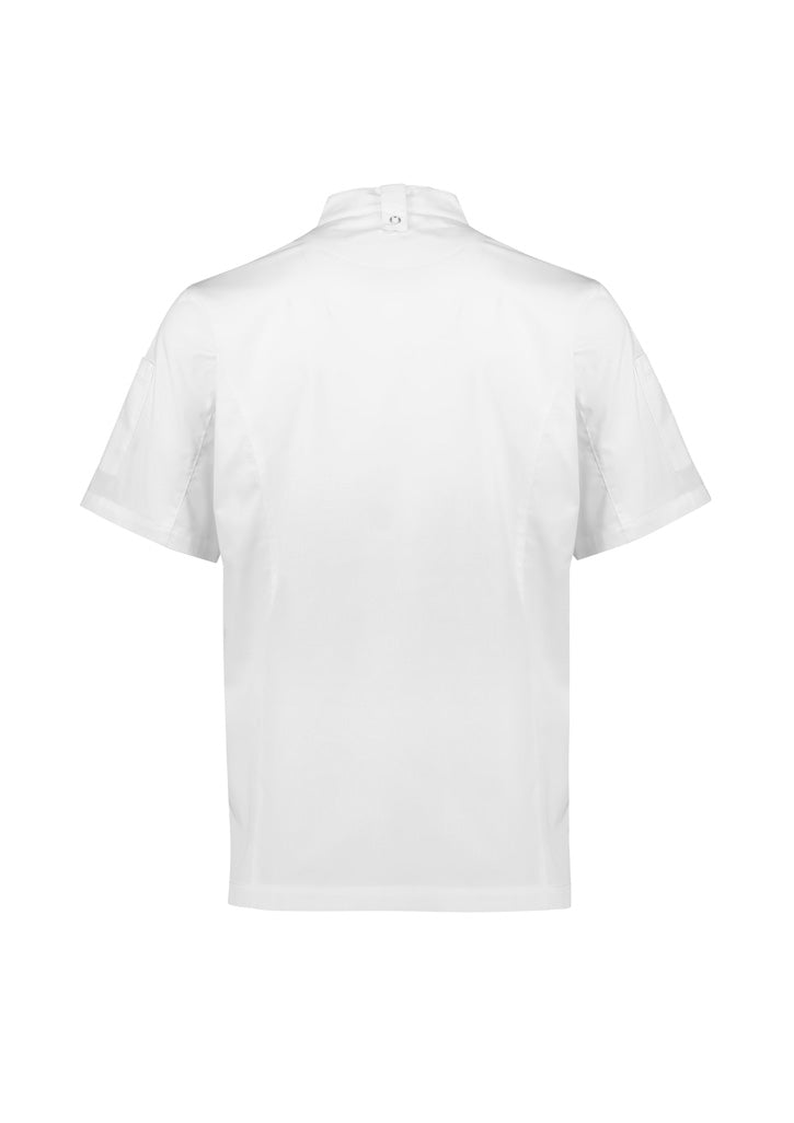 Mens Alfresco Short Sleeve Chef Jacket CH330MS