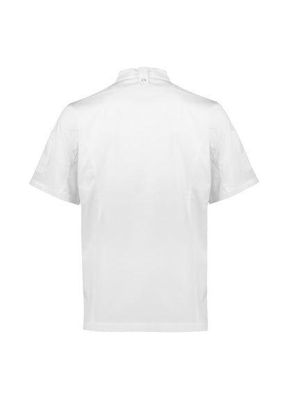 Mens Alfresco Short Sleeve Chef Jacket CH330MS