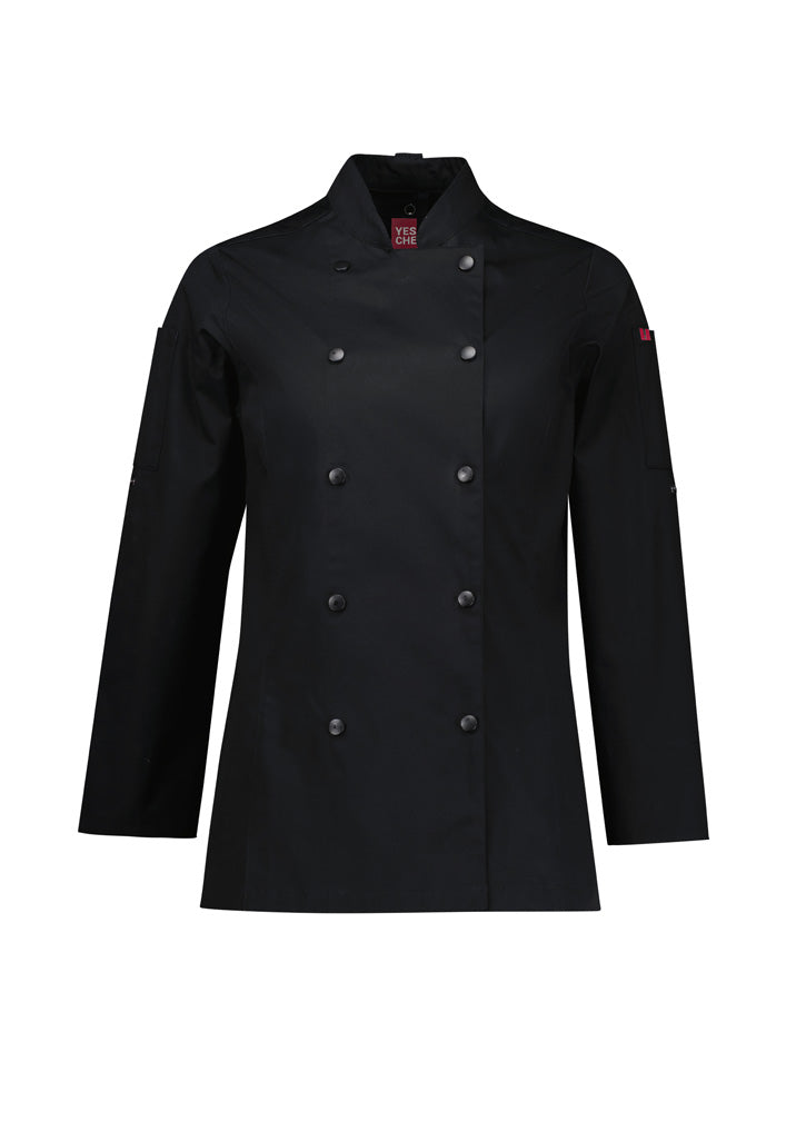 Womens Gusto Long Sleeve Chef Jacket CH430LL