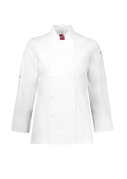 Womens Gusto Long Sleeve Chef Jacket CH430LL