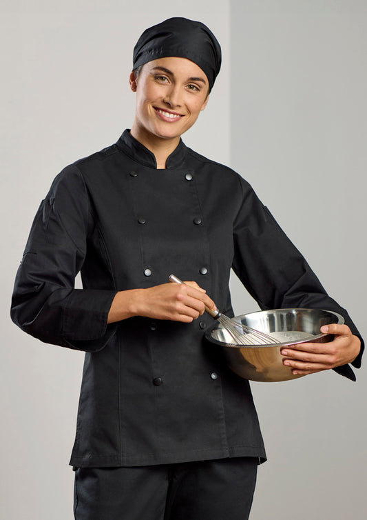 Womens Gusto Long Sleeve Chef Jacket CH430LL