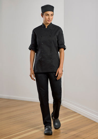 Womens Gusto Long Sleeve Chef Jacket CH430LL