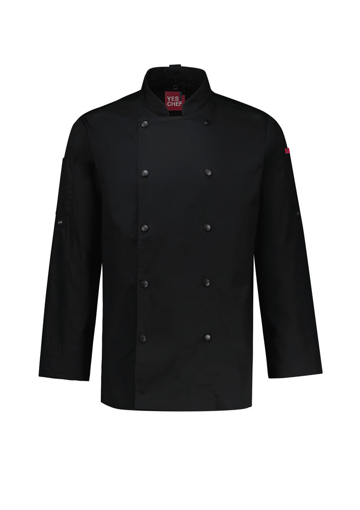 Mens Gusto Long Sleeve Chef Jacket CH430ML