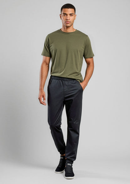 Biz Collection Mens Cajun Chef Jogger Pant - Black