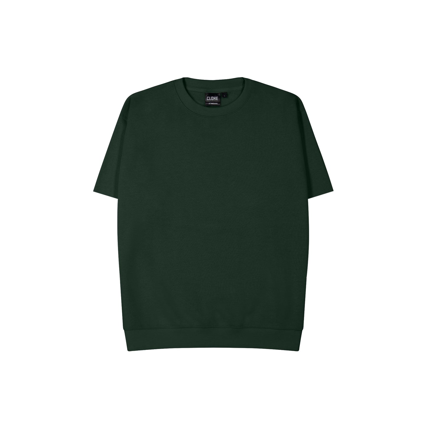 Short-Sleeved Standard Crew Neck