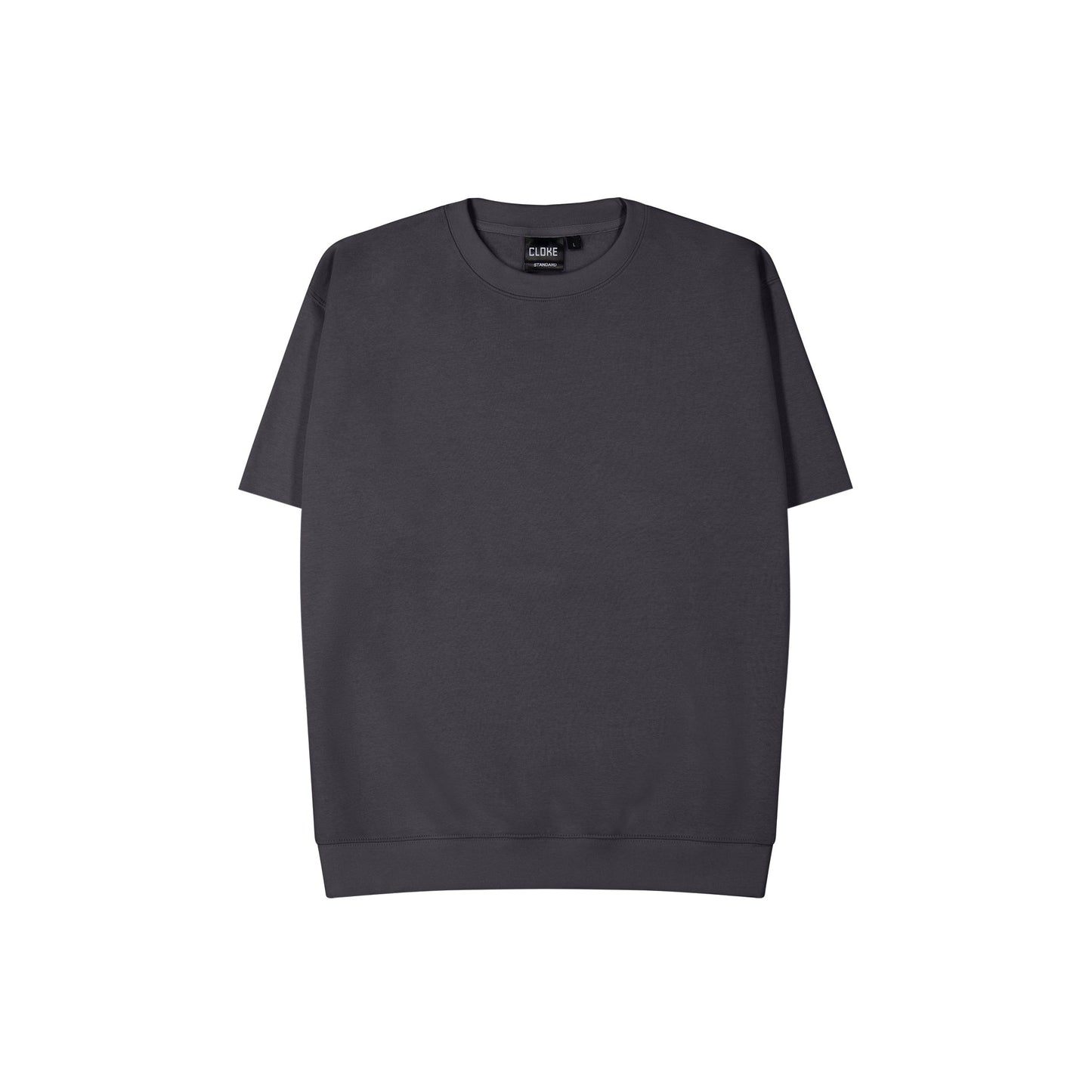 Short-Sleeved Standard Crew Neck