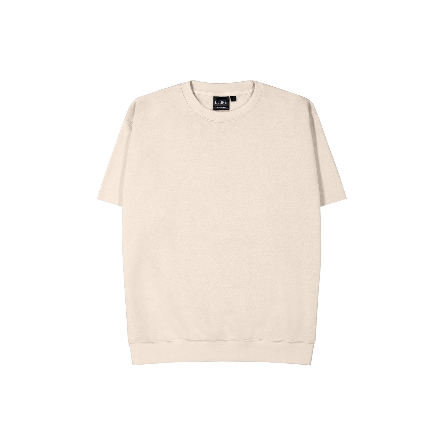 Short-Sleeved Standard Crew Neck