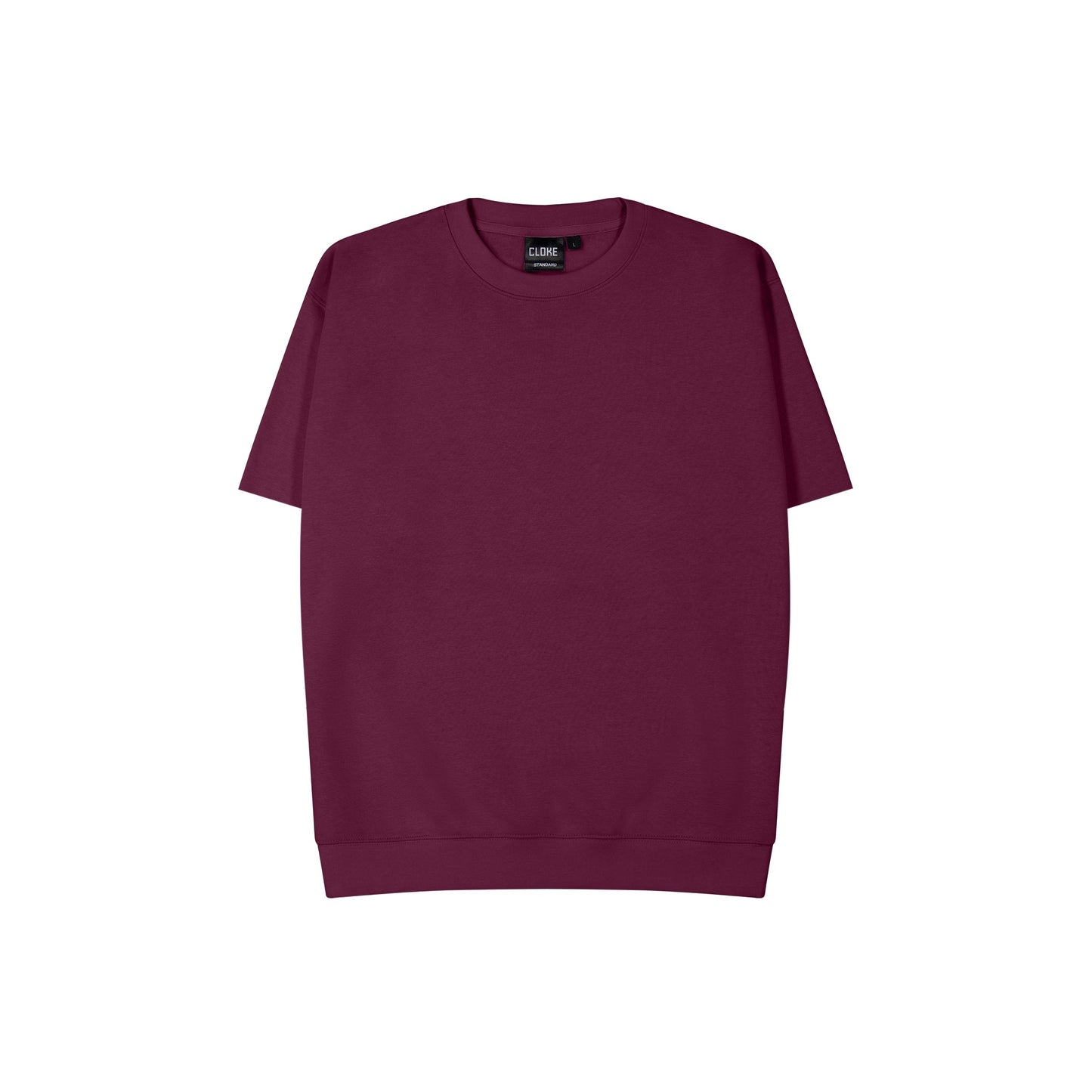 Short-Sleeved Standard Crew Neck