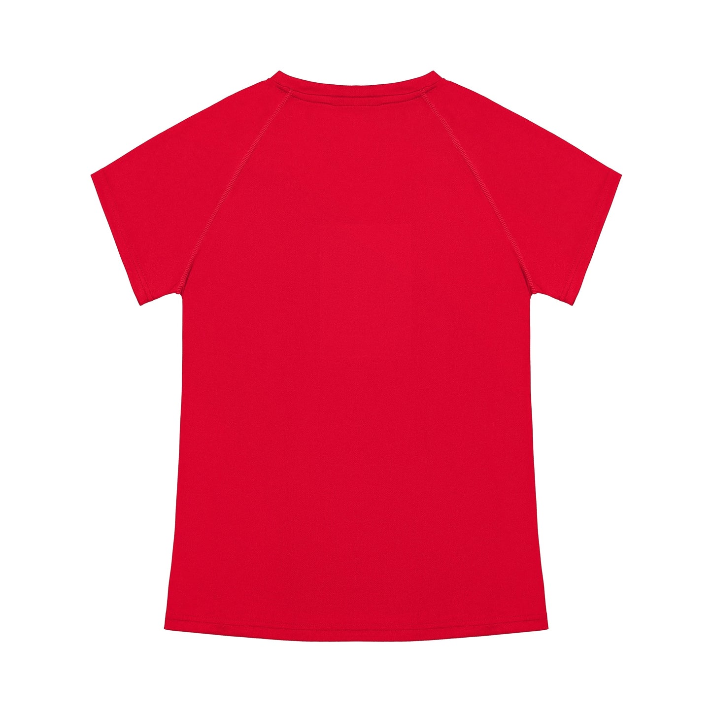 Red t-shirt on a white background