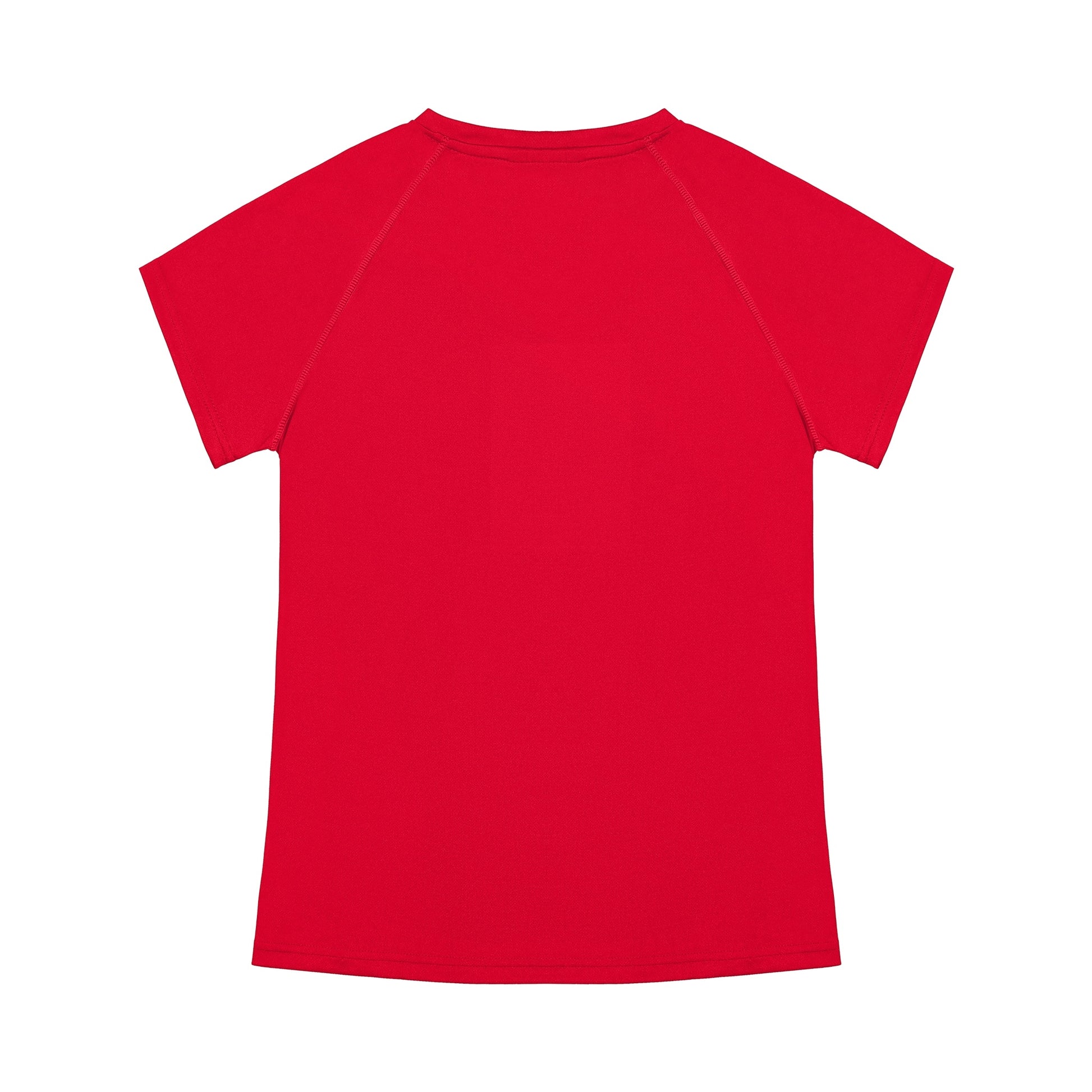 Red t-shirt on a white background