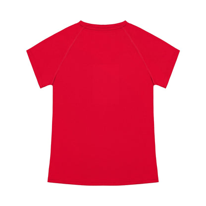Red t-shirt on a white background