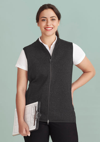 Womens Nova Zip Front Vest CO343LV