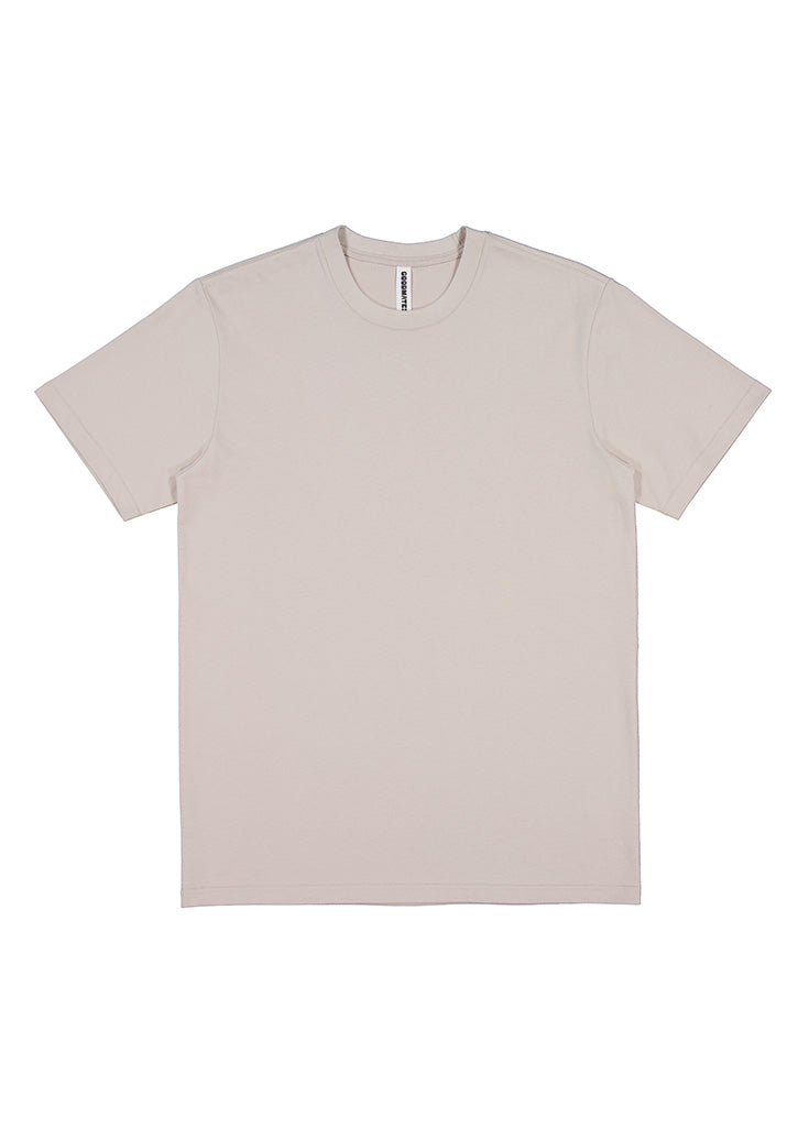Good Mates Mens Everyday Short Sleeve Tee - Chalk