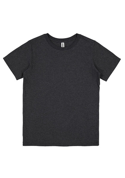 Good Mates Kids Basis Short Sleeve Tee - Charcoal Marle