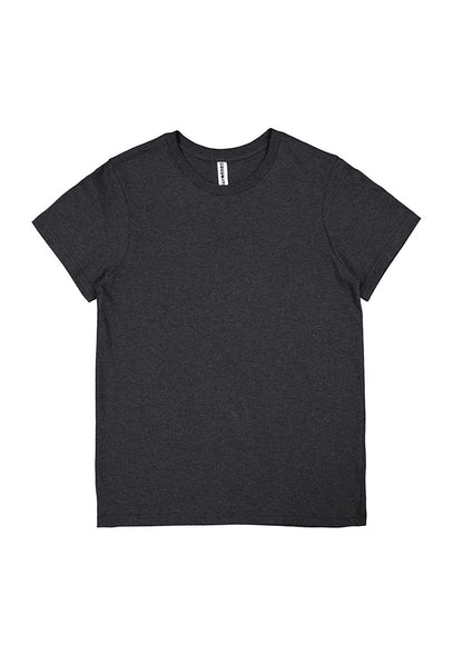 Good Mates Womens Basis Short Sleeve Tee - Charcoal Marle