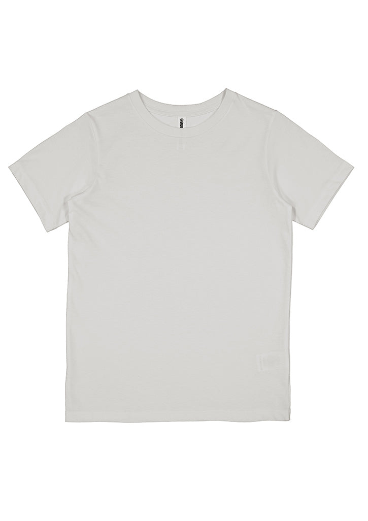 Good Mates Kids Basis Short Sleeve Tee - Ecru