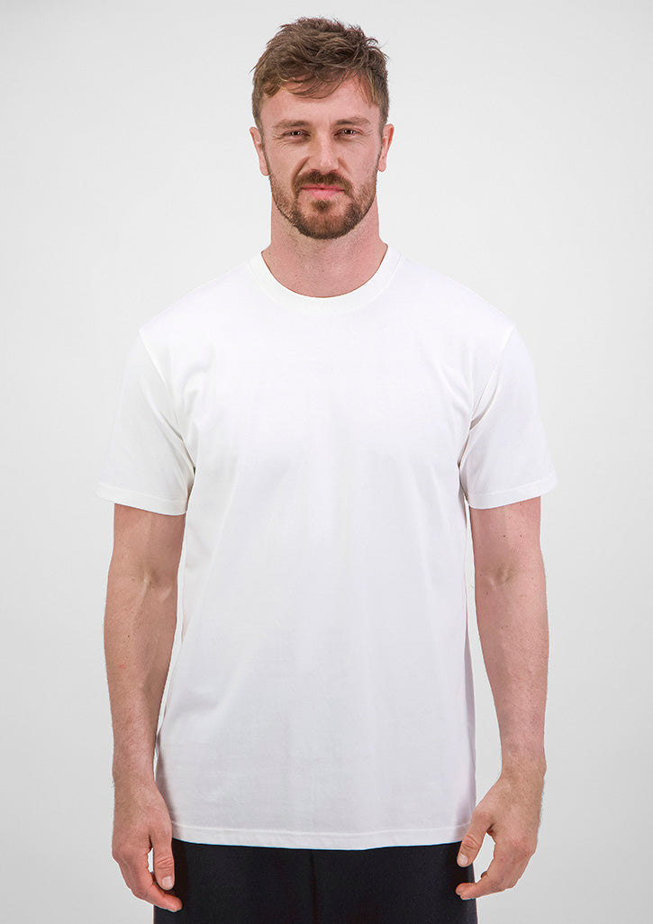 Good Mates Mens Everyday Short Sleeve Tee - Ecru