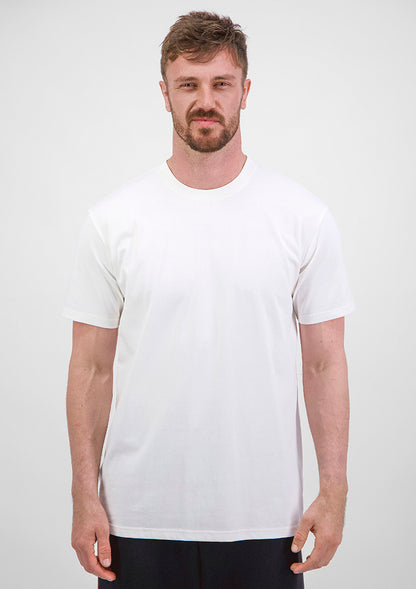 Good Mates Mens Everyday Short Sleeve Tee - Ecru