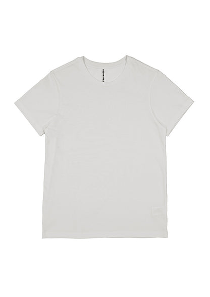 Good Mates Womens Basis Short Sleeve Tee - Ecru