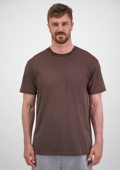 Good Mates Mens Everyday Short Sleeve Tee - Espresso