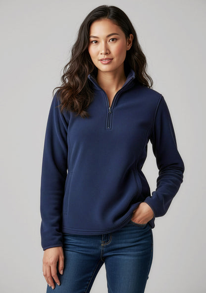 Biz Collection Womens Trinity Fleece - Navy