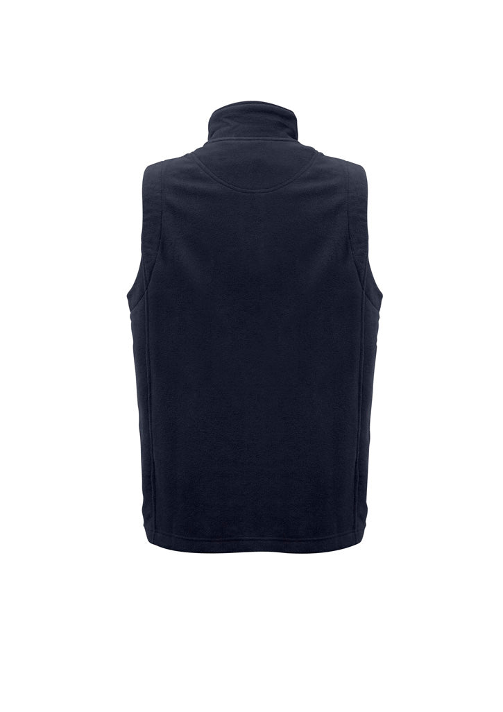 Biz Collection Mens Plain Vest - Navy