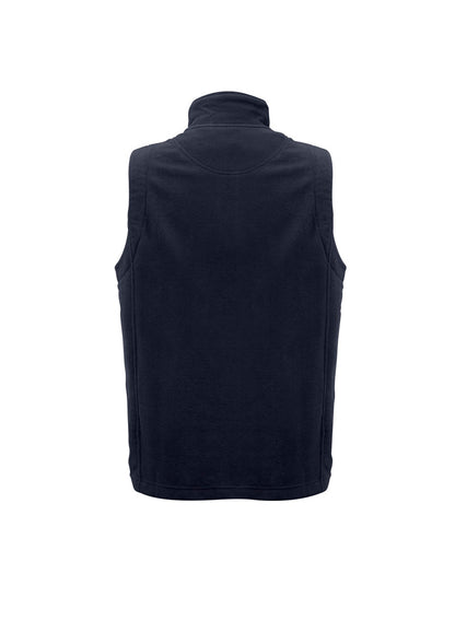 Biz Collection Mens Plain Vest - Navy