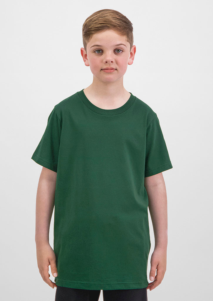 Good Mates Kids Basis Short Sleeve Tee - Forest