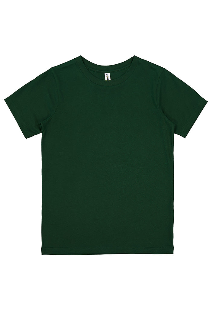 Good Mates Kids Basis Short Sleeve Tee - Forest