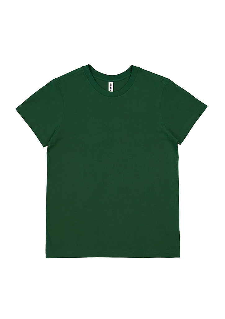 Good Mates Womens Basis Short Sleeve Tee - Forest