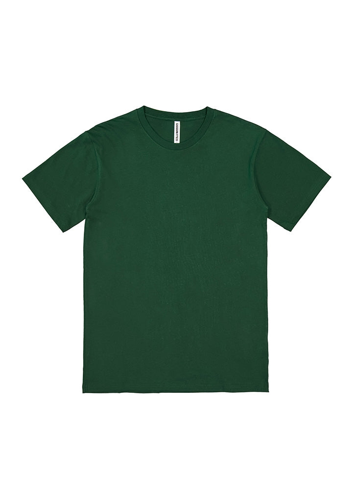 Good Mates Mens Basis Short Sleeve Tee - Forest
