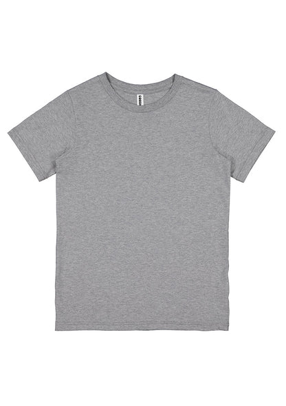 Good Mates Kids Basis Short Sleeve Tee - Grey Marle