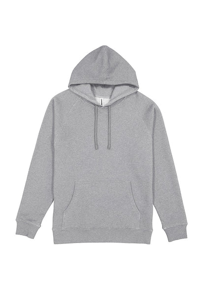 Good Mates Mens Basis Hoodie - Grey Marle