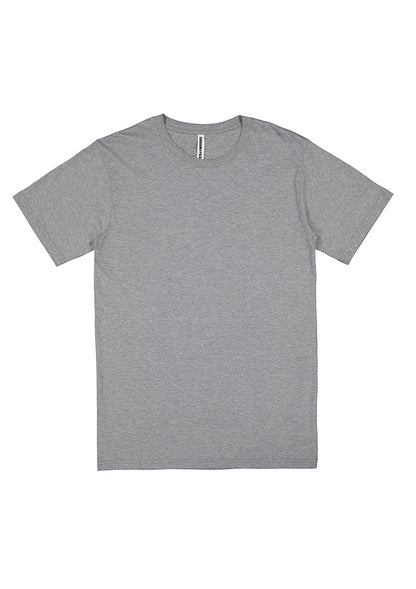 Good Mates Mens Basis Short Sleeve Tee - Grey Marle